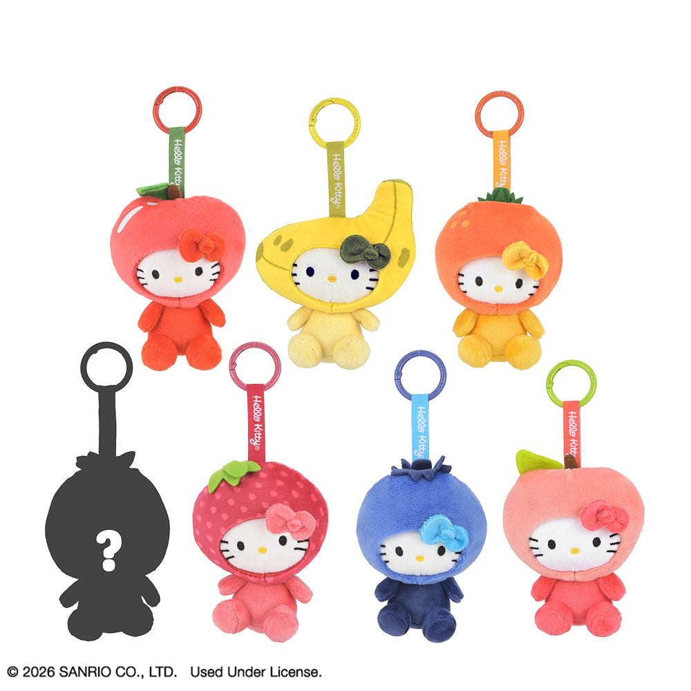 Hello Kitty® Sweet Fruit Friends Blind Box Scented Plush Charms (PRE-O