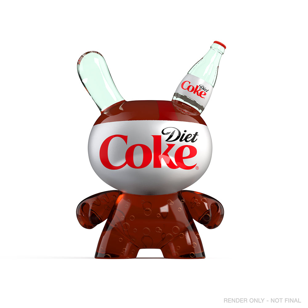 Kidrobot & Diet Coke® 8" Resin Dunny Art Figure - Kidrobot