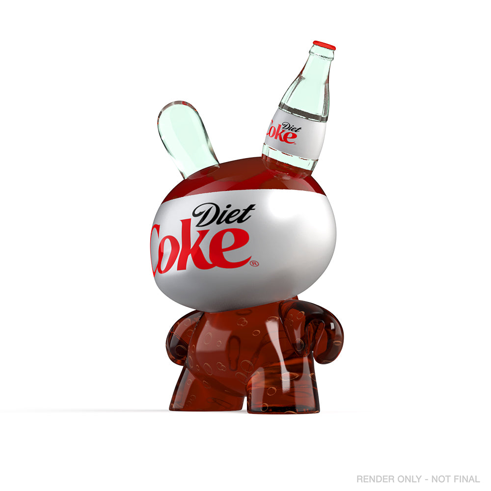 Kidrobot & Diet Coke® 8" Resin Dunny Art Figure - Kidrobot