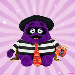 2026 CON EXCLUSIVE: McDonald's - Grimace in Disguise Large Plush (Limi