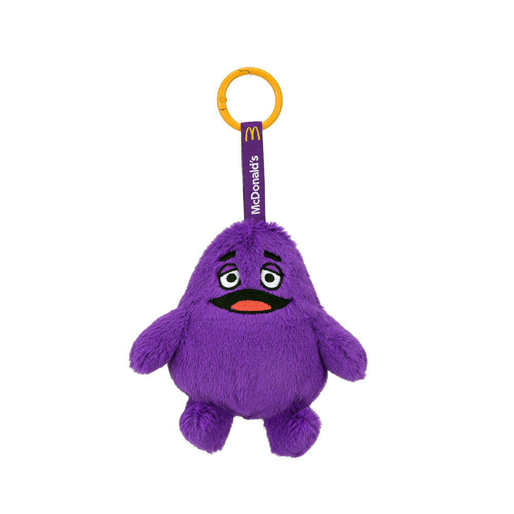 McDonald's - Collectible Plush Charms on Kidrobot.com featuring Grimace