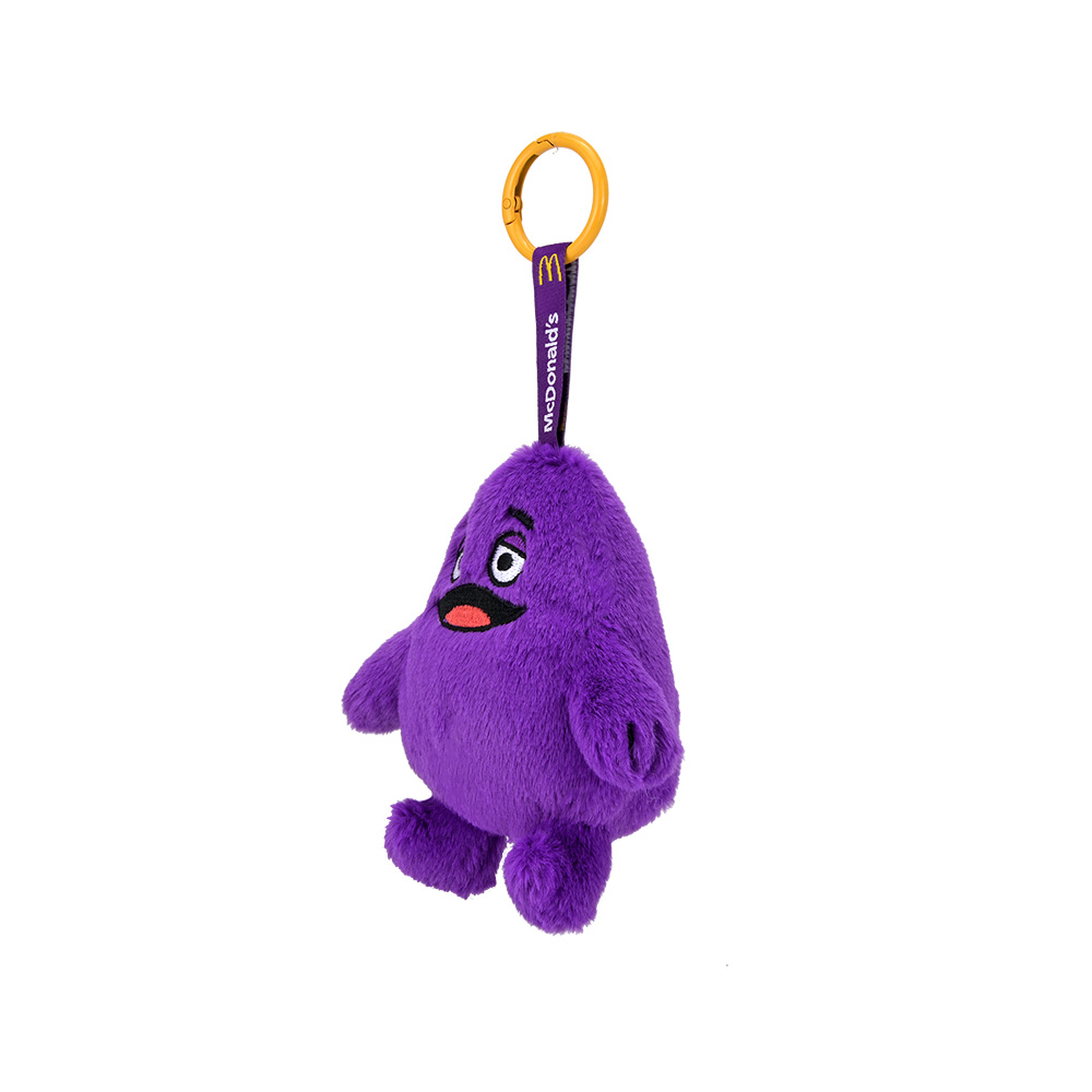 McDonald's - Collectible Plush Charms on Kidrobot.com featuring Grimace