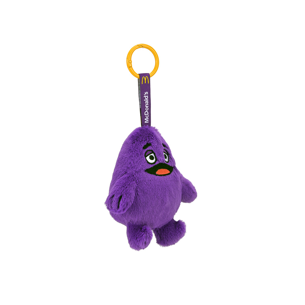 McDonald's - Collectible Plush Charms on Kidrobot.com featuring Grimace
