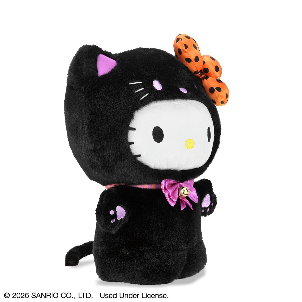 2026 CON EXCLUSIVE: Hello Kitty® Black Cat Large Plush (Limited Edition of 300) on Kidrobot.com
