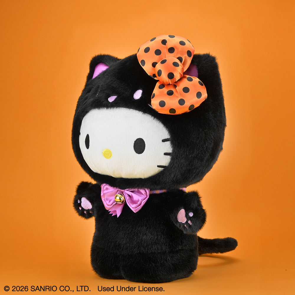 2026 CON EXCLUSIVE: Hello Kitty® Black Cat Large Plush (Limited Edition of 300) on Kidrobot.com