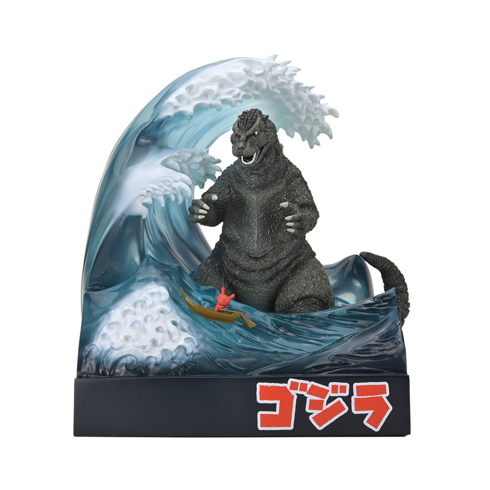 Great Wave Godzilla with Dunny 8" Resin Art Figure (Limited Edition) - NYCC Debut on Kidrobot.com