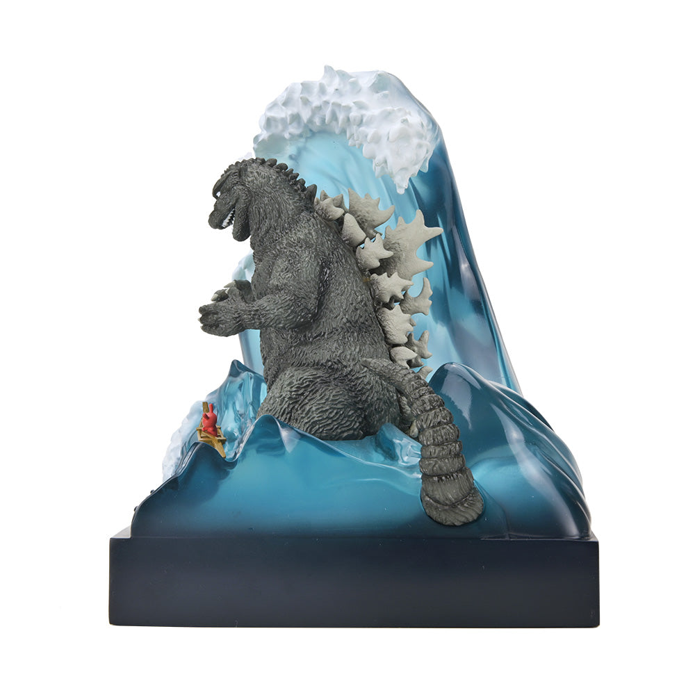 Great Wave Godzilla with Dunny 8" Resin Art Figure (Limited Edition) - NYCC Debut on Kidrobot.com