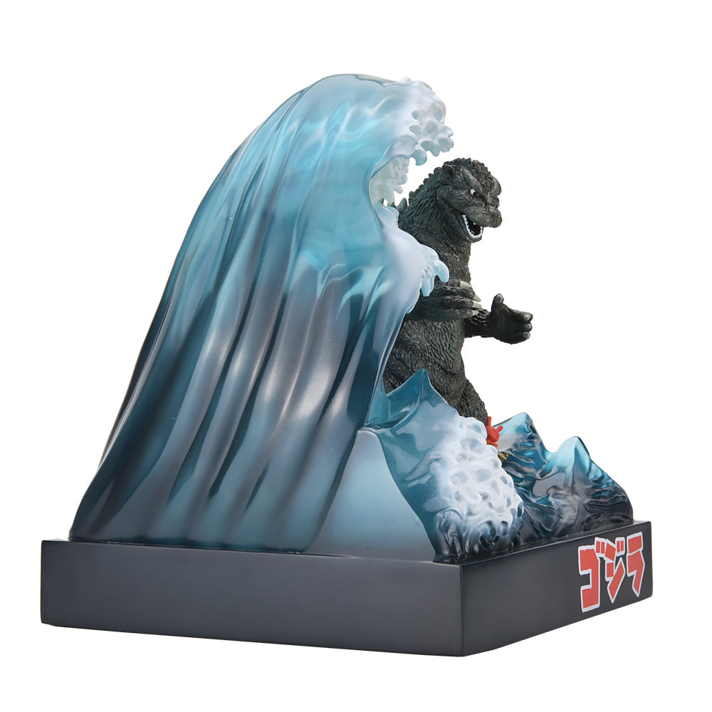 Great Wave Godzilla with Dunny 8" Resin Art Figure (Limited Edition) - NYCC Debut on Kidrobot.com