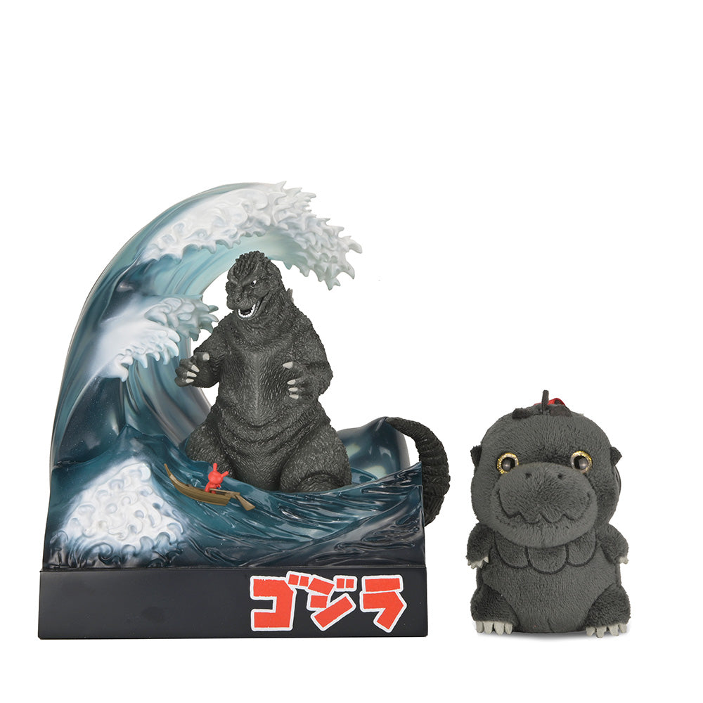 Great Wave Godzilla with Dunny 8" Resin Art Figure (Limited Edition) - NYCC Debut (PRE-ORDER)