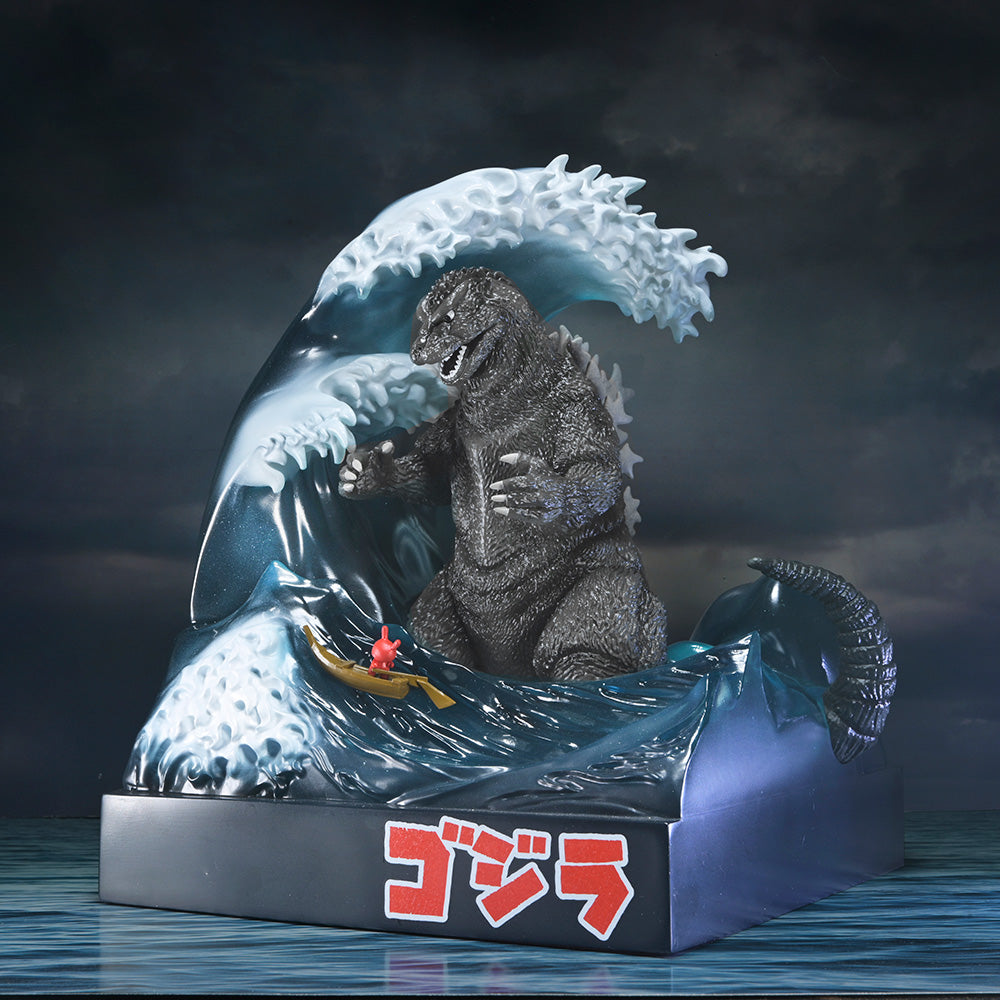 Great Wave Godzilla with Dunny 8" Resin Art Figure (Limited Edition) - NYCC Debut (PRE-ORDER)