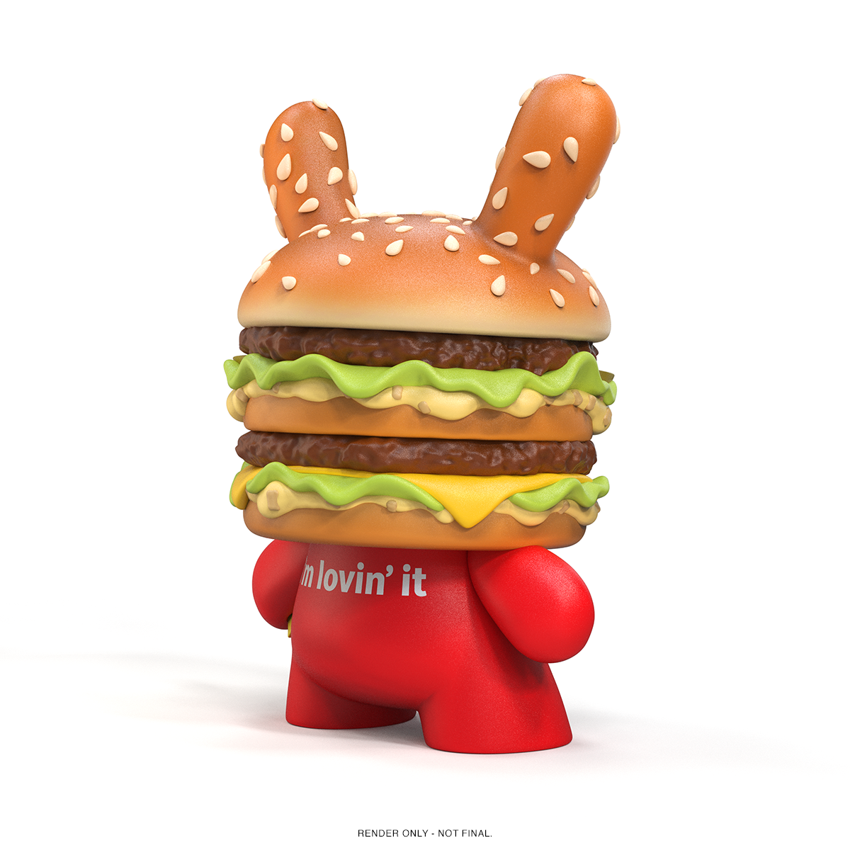 McDonald's Big Mac 8" Vinyl Dunny Art Figure on Kidrobot.com