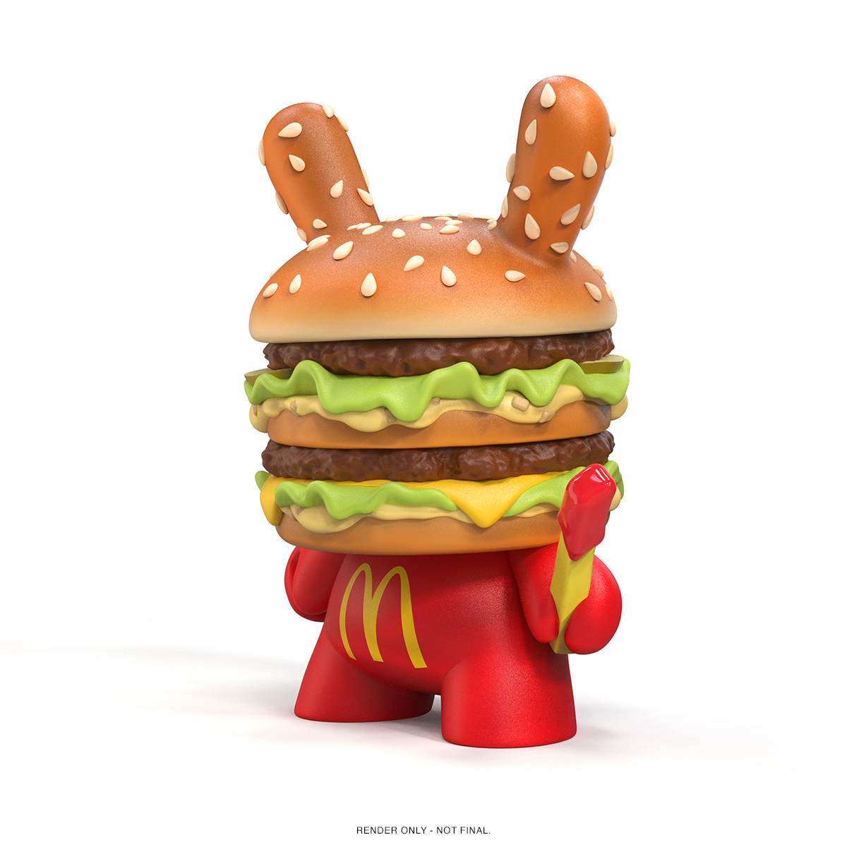 McDonald's Big Mac 8" Vinyl Dunny Art Figure on Kidrobot.com