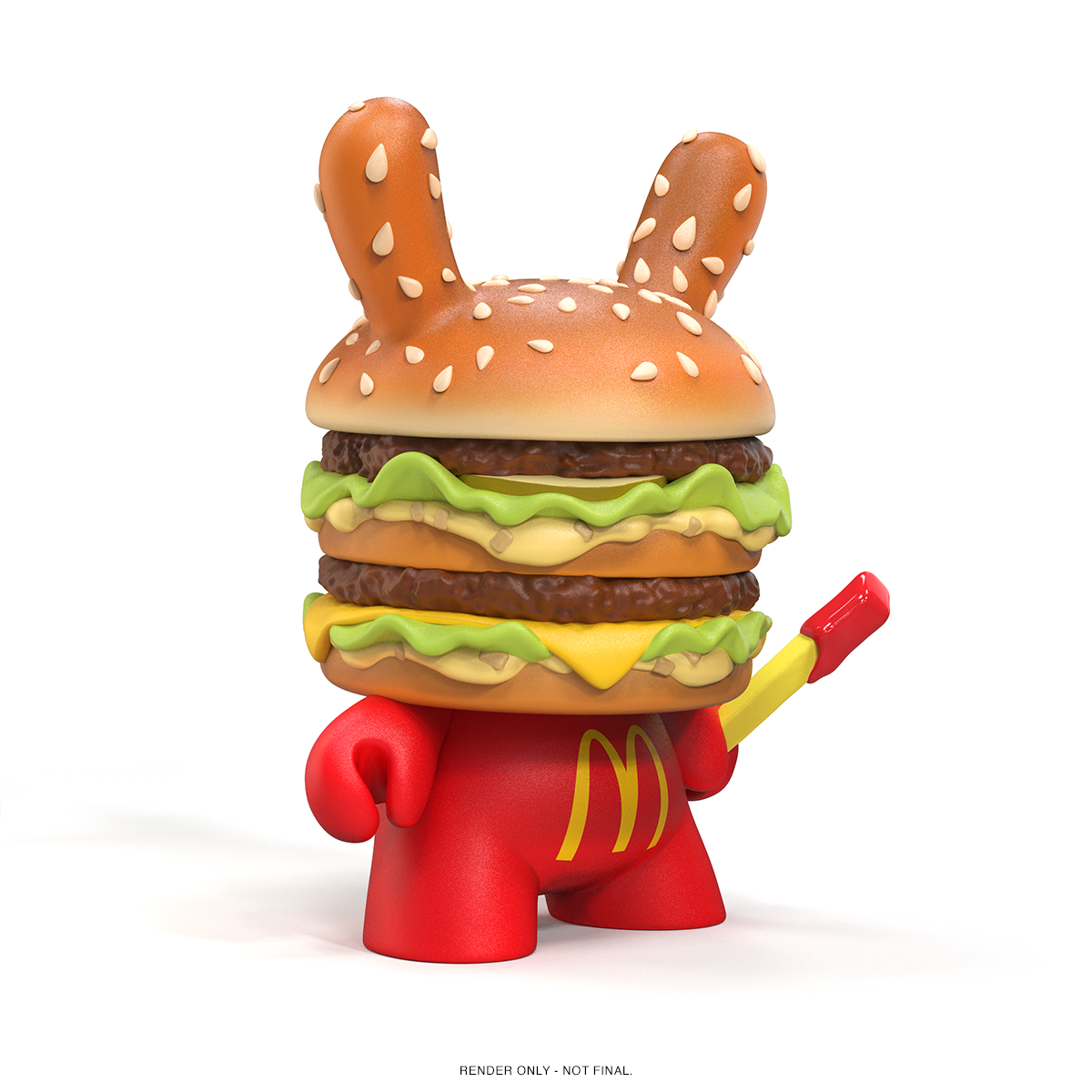McDonald's Big Mac 8" Vinyl Dunny Art Figure on Kidrobot.com