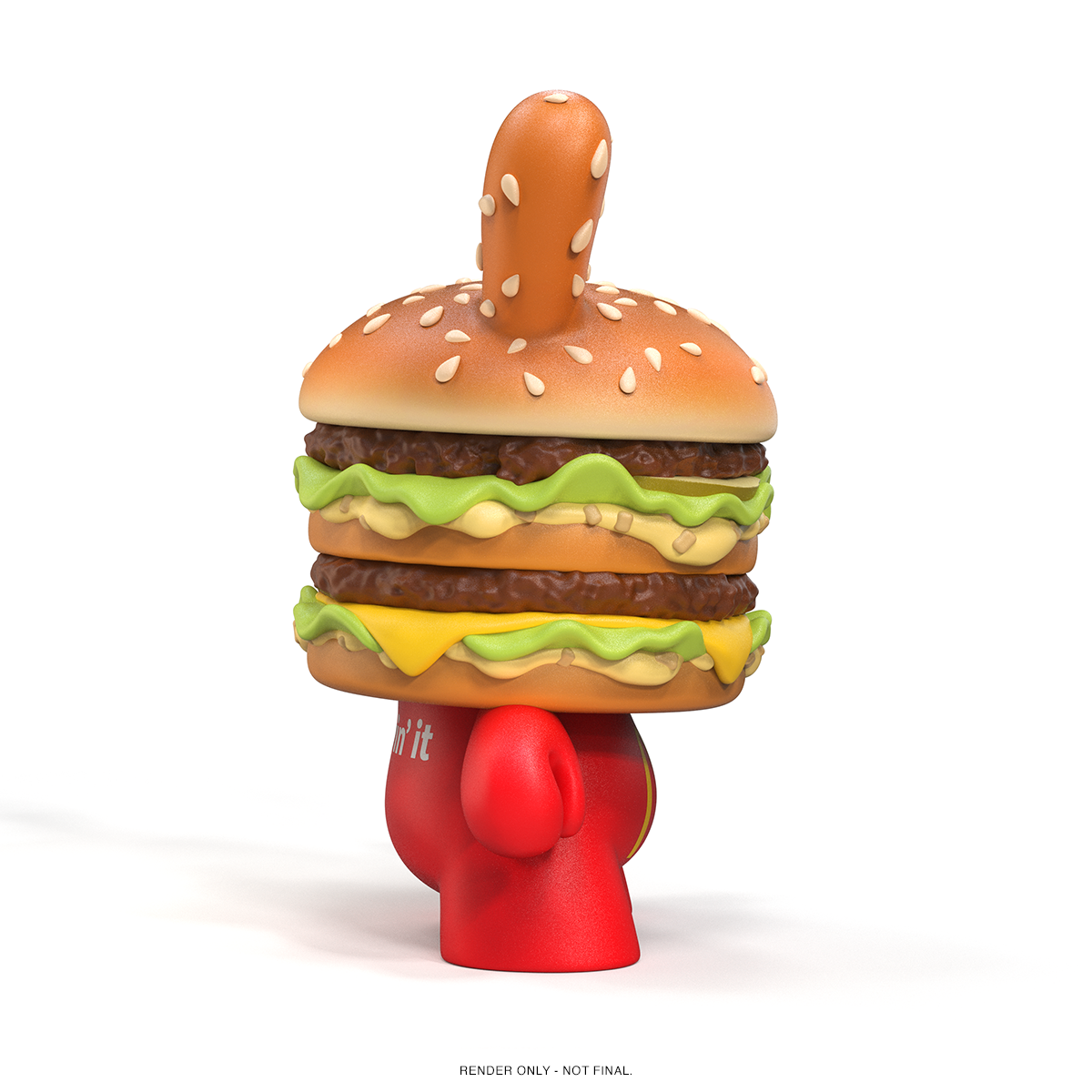 McDonald's Big Mac 8" Vinyl Dunny Art Figure on Kidrobot.com