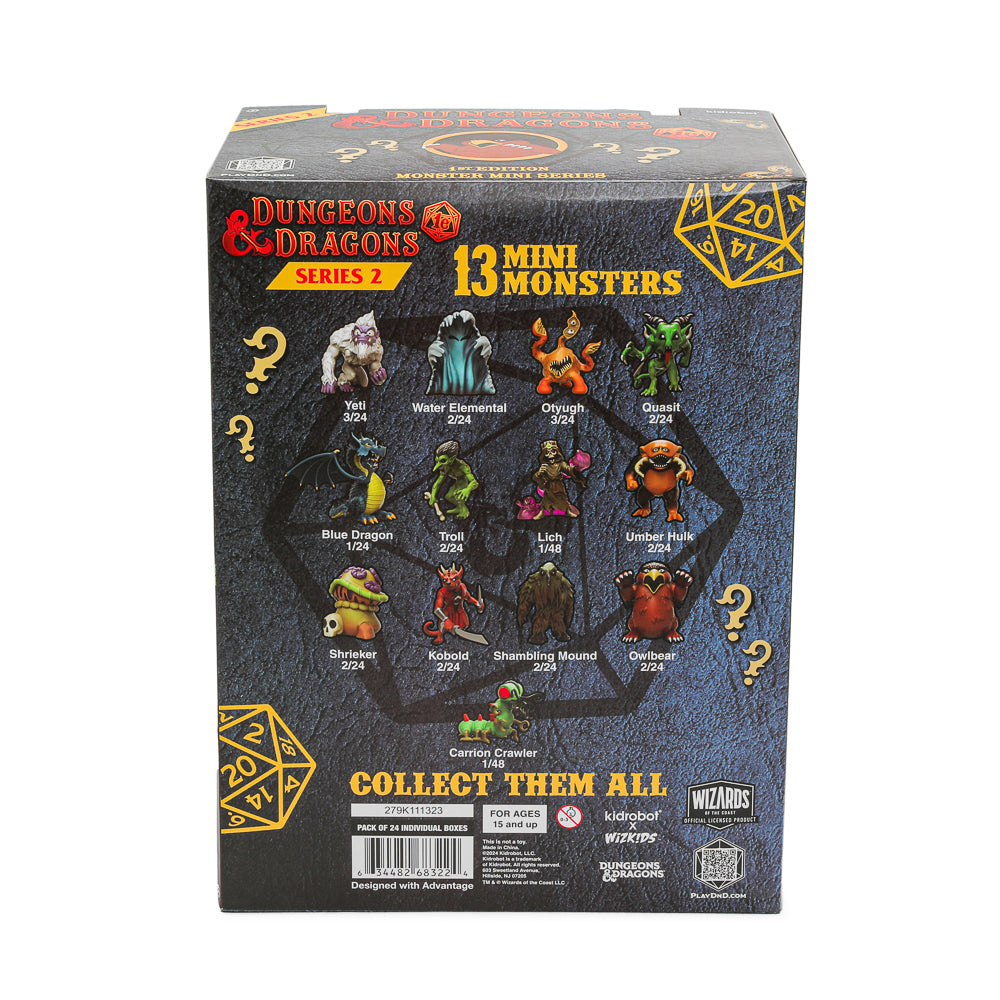 Dungeons & Dragons 3" Vinyl Minis - Monster Series 2: D&D 1st Edition - Kidrobot