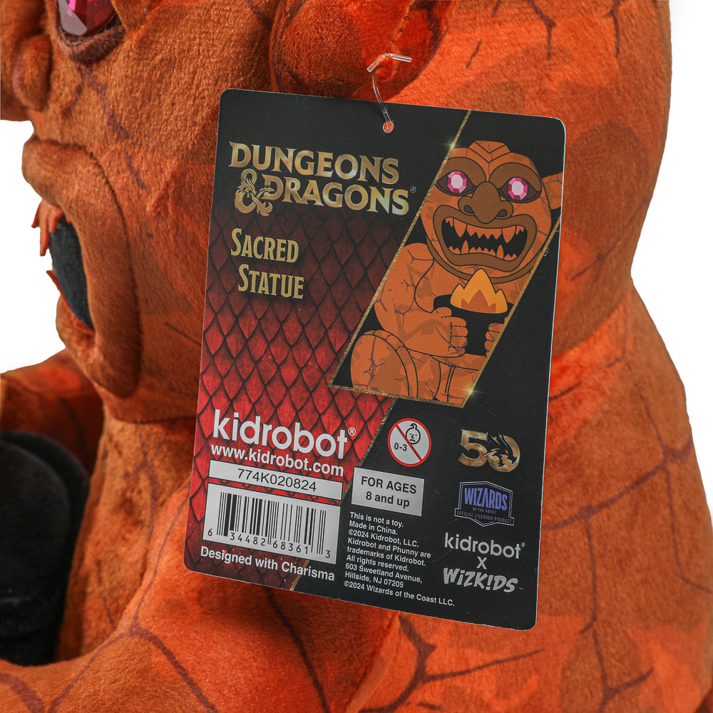 Dungeons & Dragons: Sacred Statue 13" 50th Anniversary Plush by Kidrobot - Kidrobot