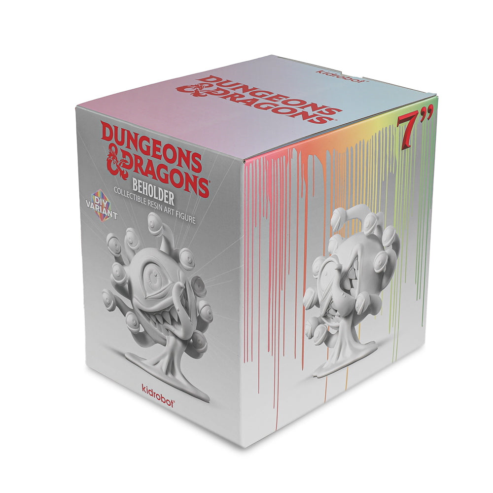 Dungeons & Dragons: Beholder 7" Resin Blank Art Figure by Kidrobot - Kidrobot