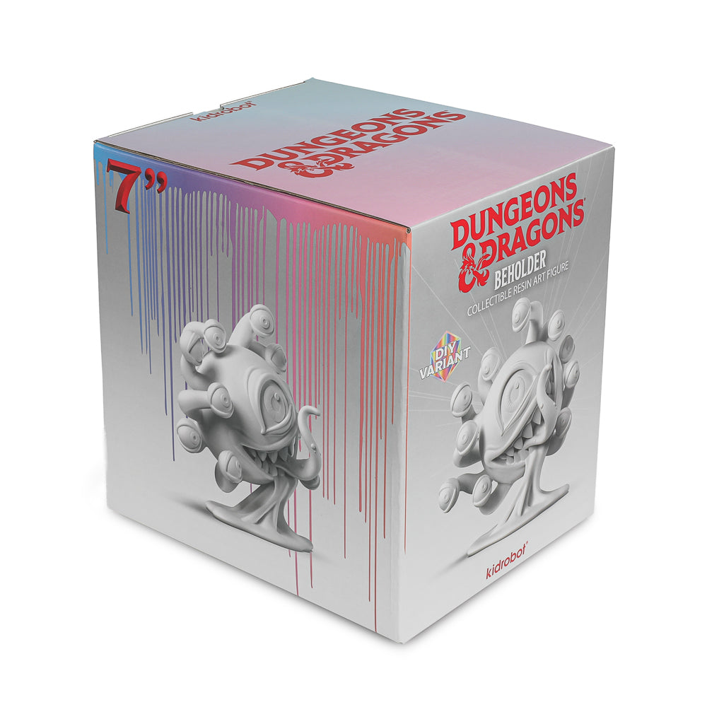 Dungeons & Dragons: Beholder 7" Resin Blank Art Figure by Kidrobot - Kidrobot