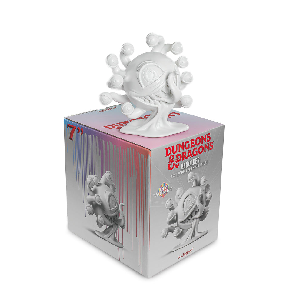 Dungeons & Dragons: Beholder 7" Resin Blank Art Figure by Kidrobot - Kidrobot