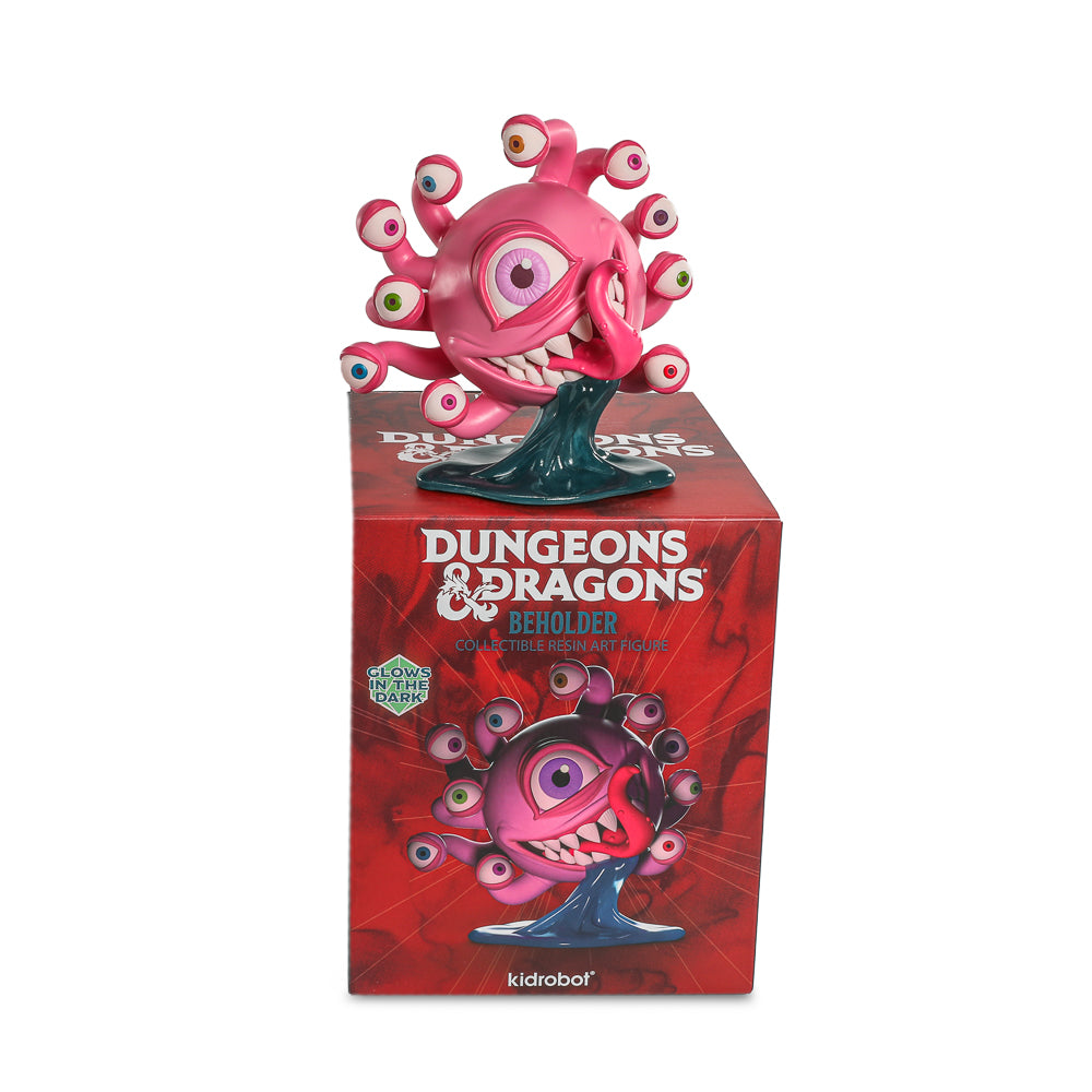 Dungeons & Dragons: Beholder 7" Resin Figure - Glow-In-The-Dark Edition by Kidrobot - Kidrobot