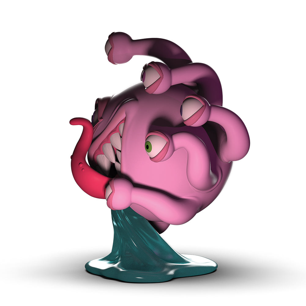 Dungeons & Dragons: Beholder 7" Resin Figure - Glow-In-The-Dark Edition by Kidrobot (PRE-ORDER) - Kidrobot