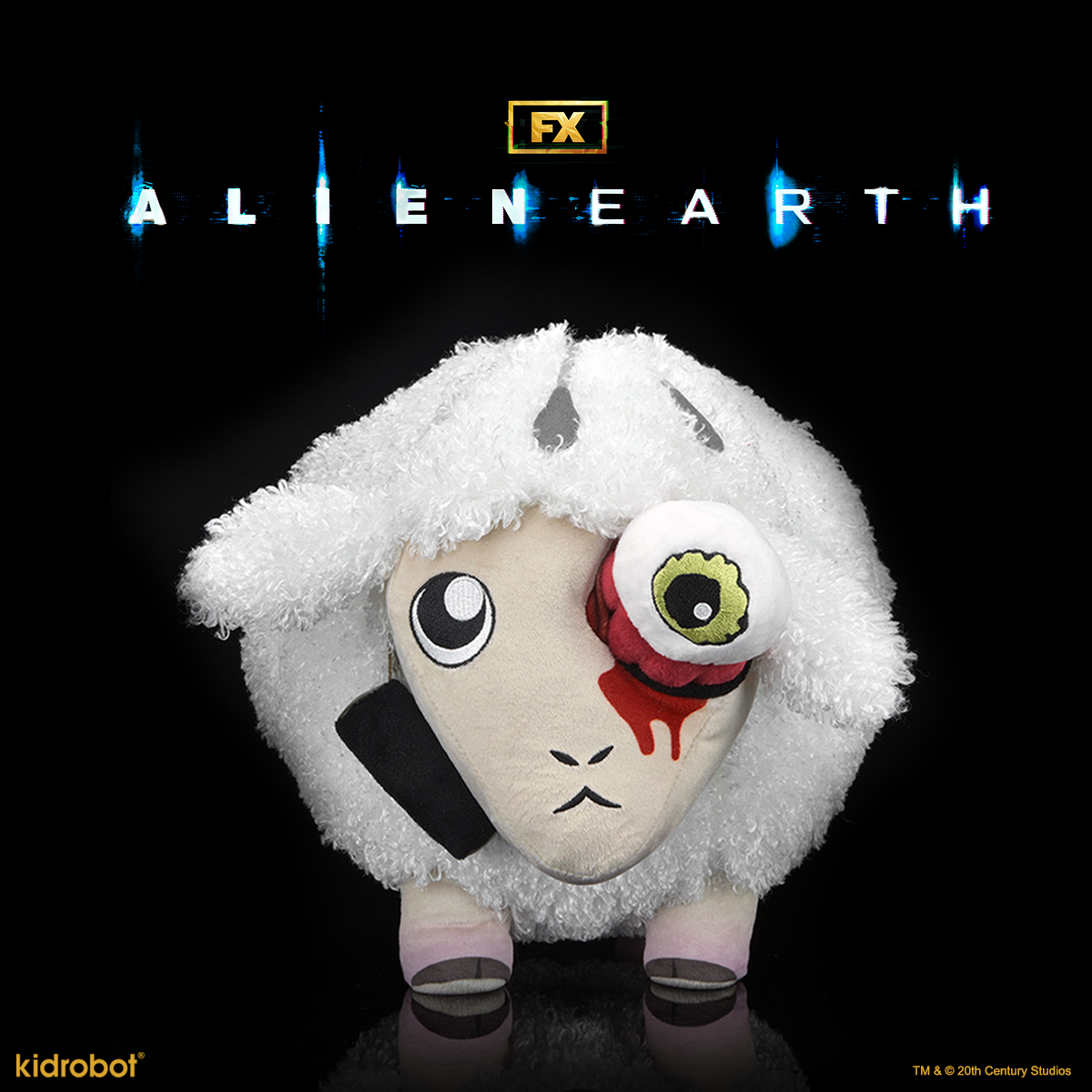 Alien: Earth - Sheep with the Eye Interactive Large Plush on Kidrobot.com