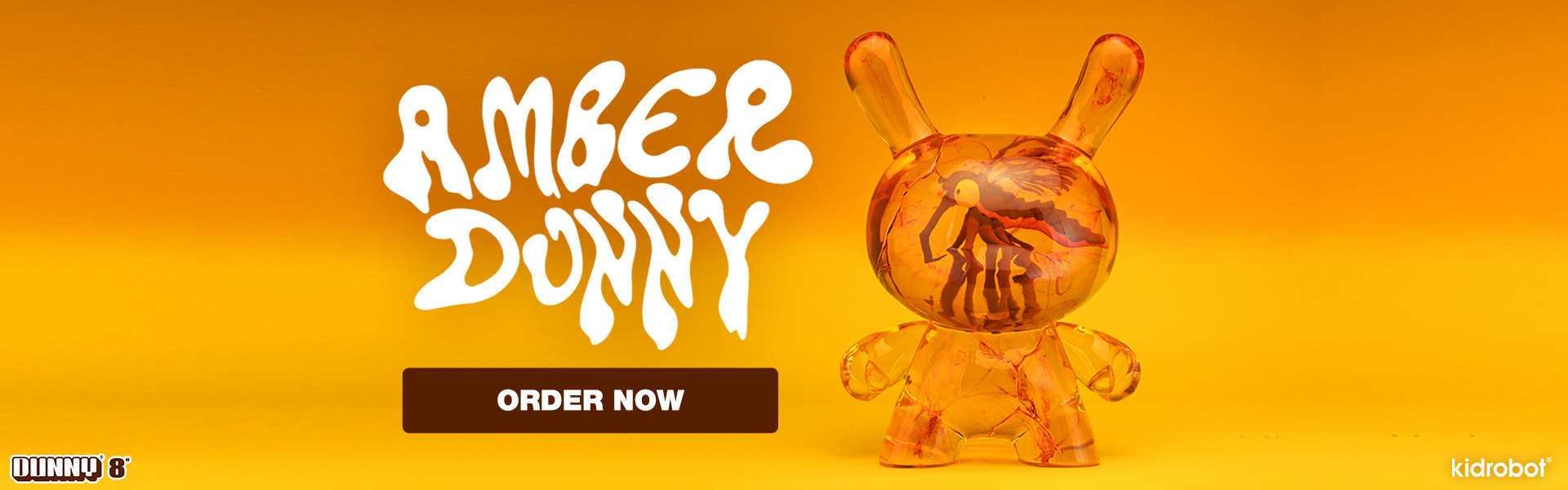 Amber Dunny 8" Resin Art Figure on Kidrobot.com