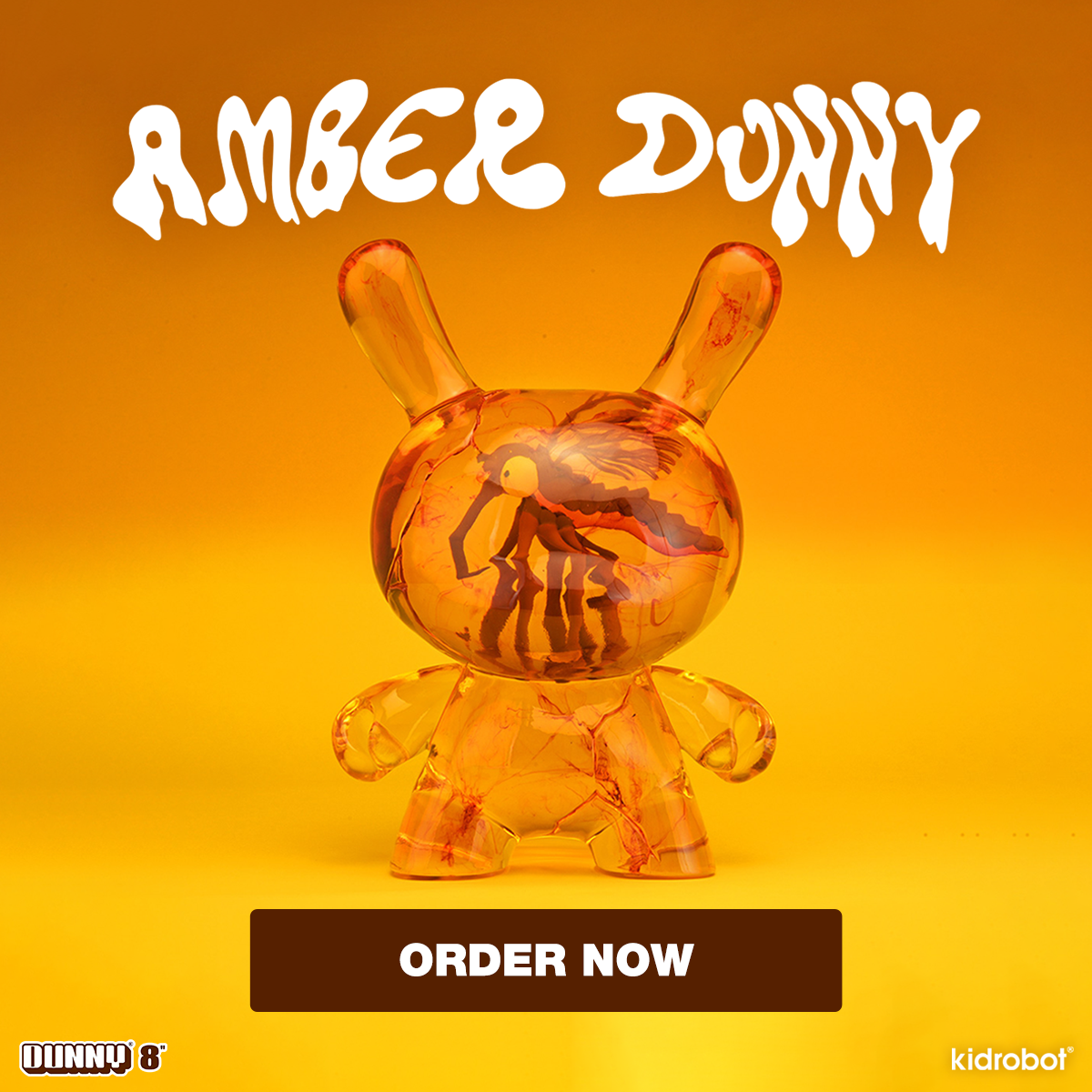 Amber Dunny 8" Resin Art Figure on Kidrobot.com