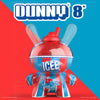 Cherry ICEE 8-inch Dunny art figure by Kidrobot and ICEE, featuring vibrant cherry-themed design and detailed collectible style.