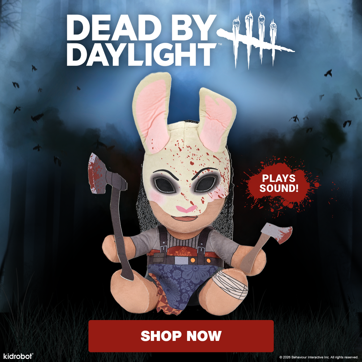 Dead by Daylight - The Huntress Large Plush with Sound on Kidrobot.com