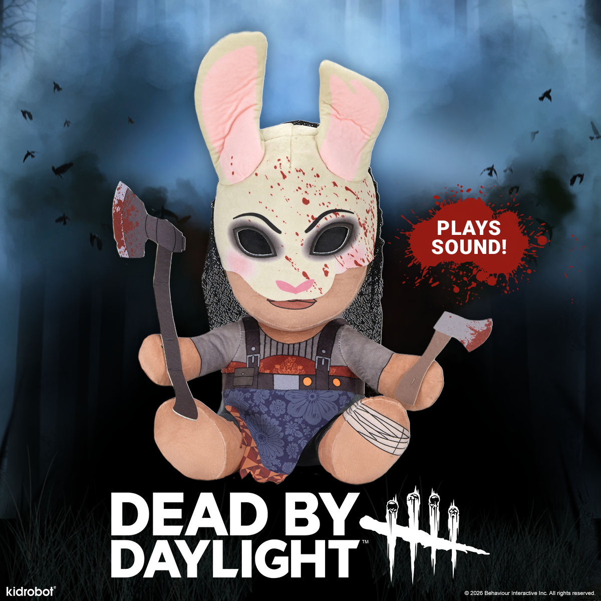 Dead by Daylight - The Huntress Large Plush with Sound on Kidrobot.com