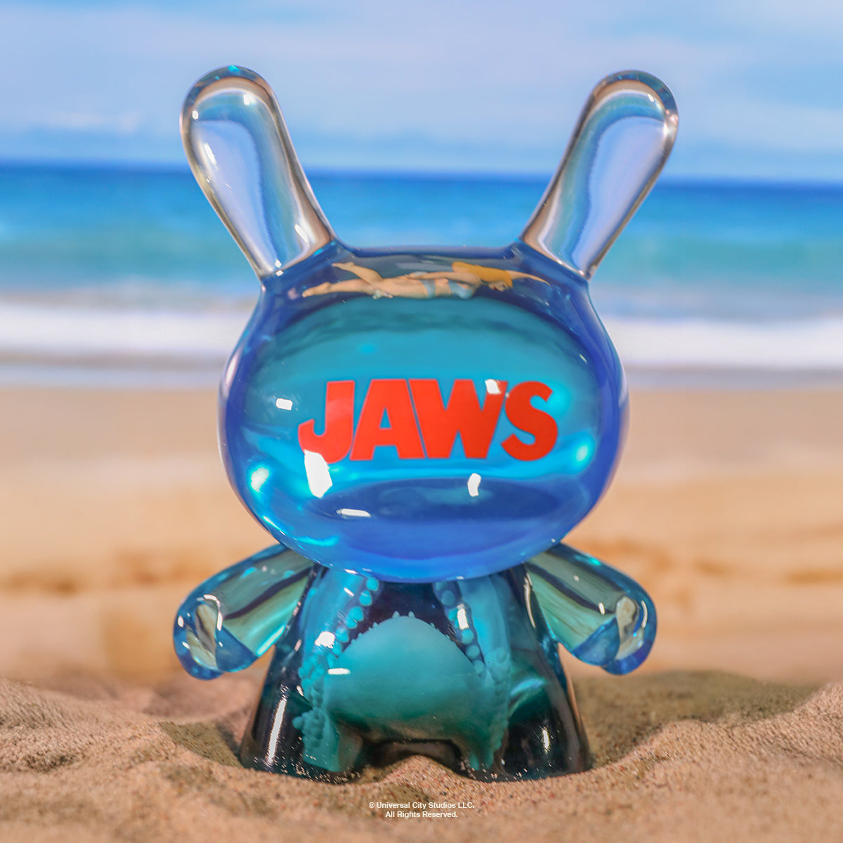 50th Anniversary Jaws 8" Resin Dunny Art Figure (PRE-ORDER) - Kidrobot
