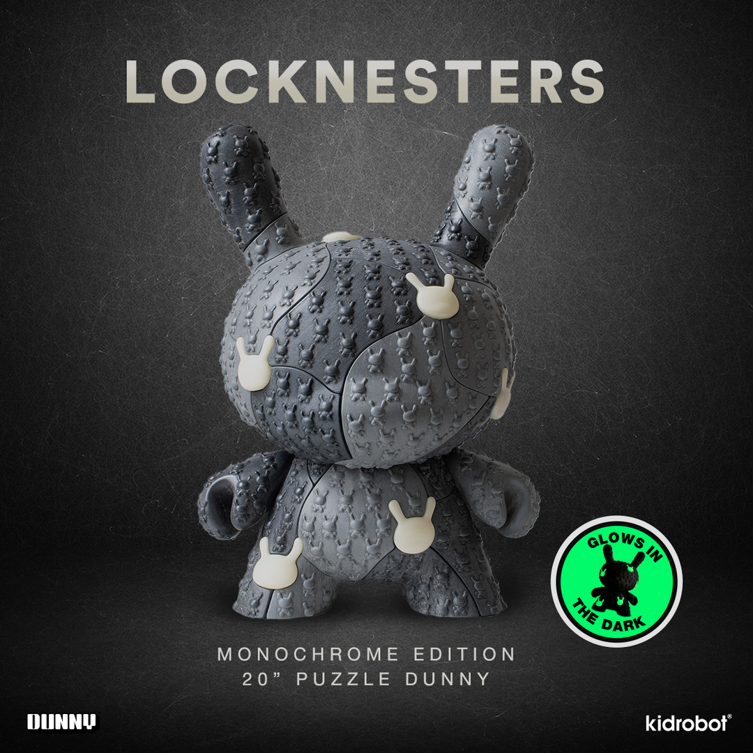 Kidrobot x Locknesters Puzzle Dunny 20