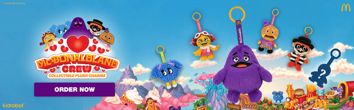 McDonald's - Collectible Plush Charms on Kidrobot.com