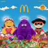 McDonald's - Grimace, Hamburglar, and Birdie 3-Pack Phunny Plush Bundle - SDCC Debut on Kidrobot.com