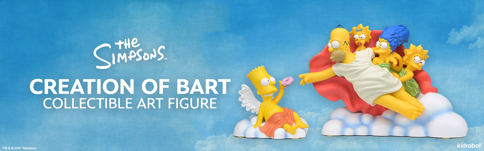 The Simpsons - The Creation of Bart Art Figure Set on Kidrobot.com