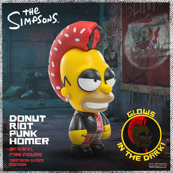 The Simpsons - Donut Riot Punk Homer 3