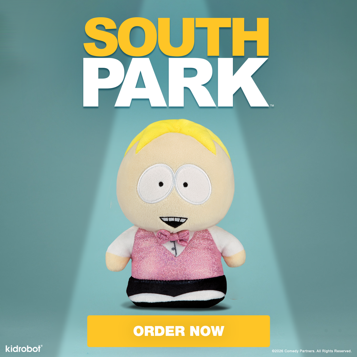 South Park - Tap Dancing Butters Phunny Plush on Kidrobot.com