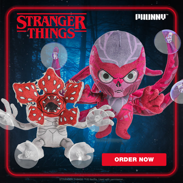 Stranger Things - Vecna & Demogorgon Plush Window Clinger Bundle