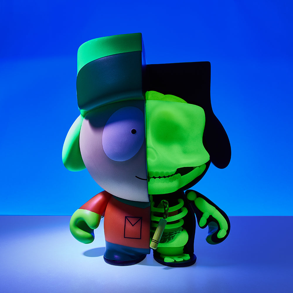 2023 CON EXCLUSIVE: South Park Anatomy Kyle 8" Vinyl Figure - Glow-in-the-Dark Edition (Limited Edition of 300) - Kidrobot