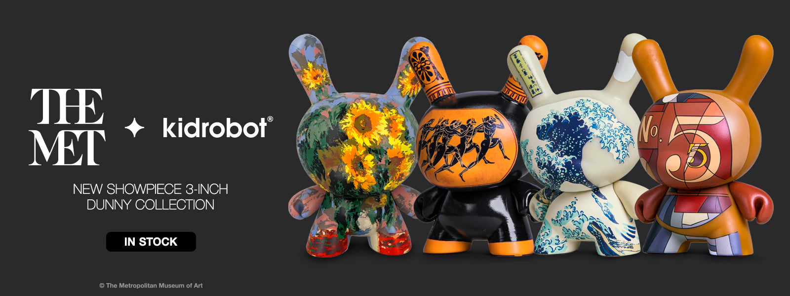 Introducing Kidrobot x The Met 3" Showpiece Dunny Collection at Kidrobot.com