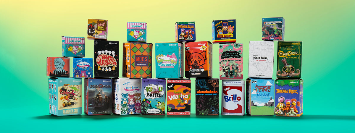 Blind Boxes Mini Figures & Blind Bag Collectible Toys by Kidrobot ...