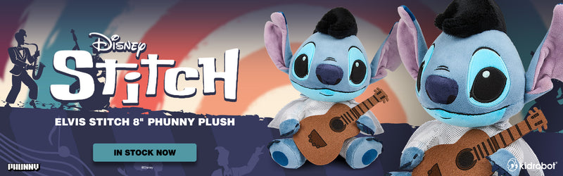 Disney Lilo and Stitch - Elvis Stitch 8" Phunny Plush