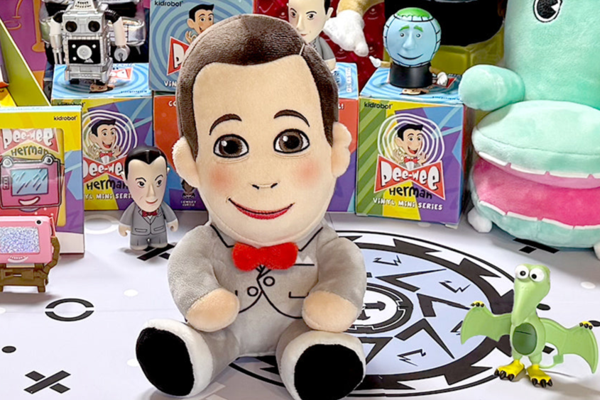 Pee-wee Herman Plush Toy Collectibles by Kidrobot - Netflix