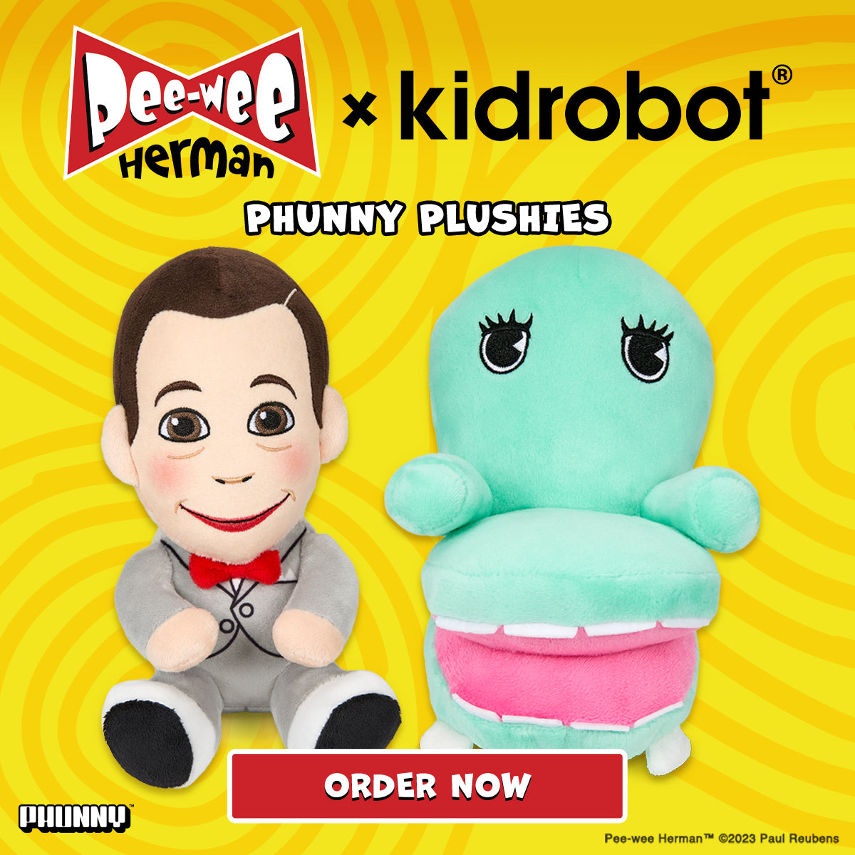 Pee-wee Herman x Kidrobot
