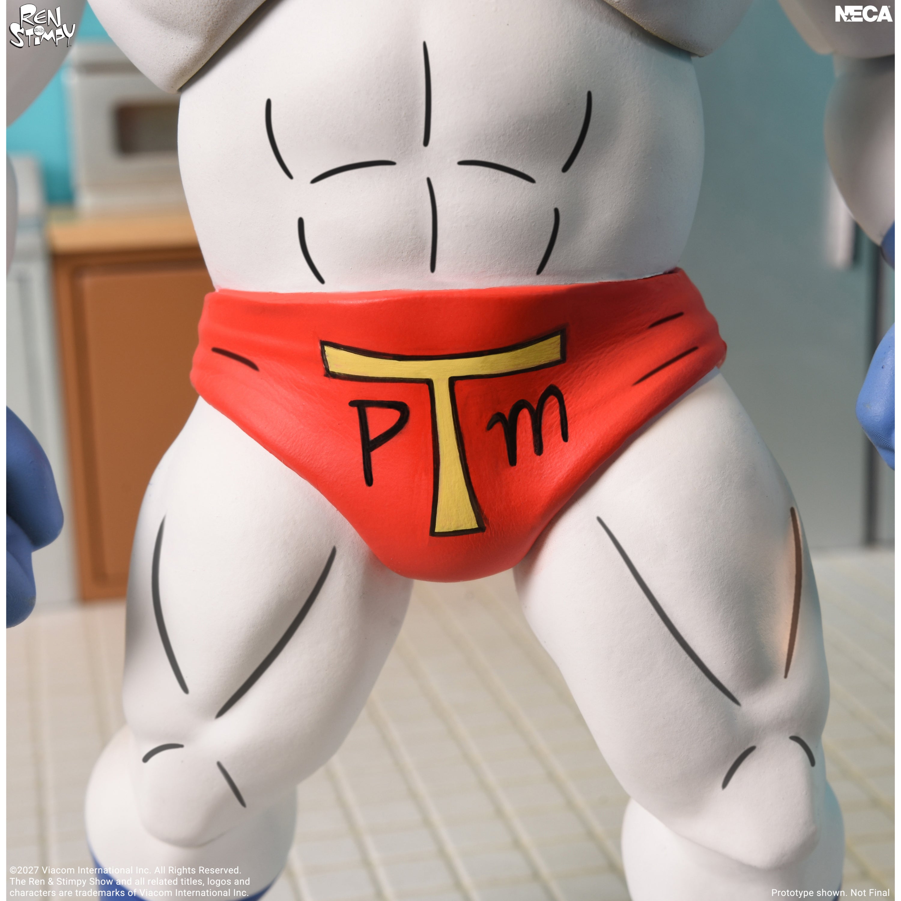The Ren & Stimpy Show - Ultimate Powdered Toast Man 7" Scale Action Figure by NECA on Kidrobot.com