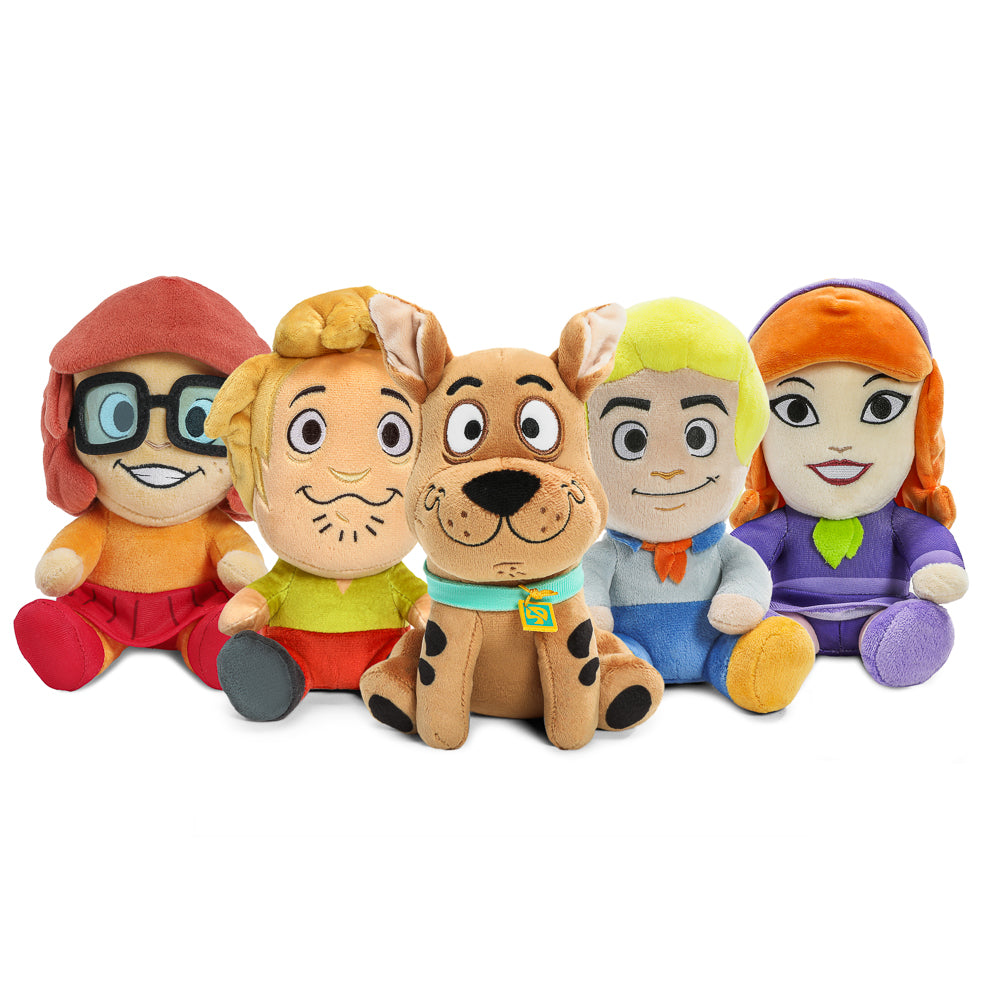 Scooby-Doo Mystery Incorporated Phunny Plush Bundle - Shaggy, Fred, Velma, Daphne & Scooby (PRE-ORDER) - Kidrobot