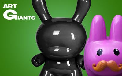 Shop Art Giants by Kidrobot - 4 foot tall Dunnys, Labbit Stools & More