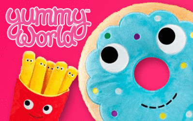 Shop Yummy World Plush Food Toys by Kidrobot