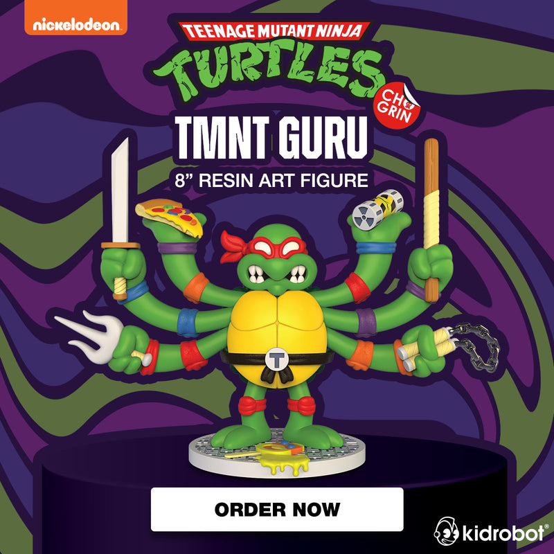 TMNT x Chogrin Designer Art Figure by Kidrobot - Limited Edition Drop